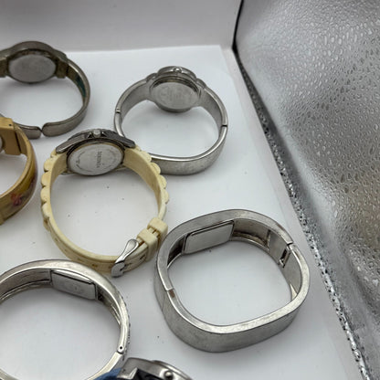 Large Bundle Of Vintage / Modern Quartz Watches Joblot UNTESTED PARTS REPAIR