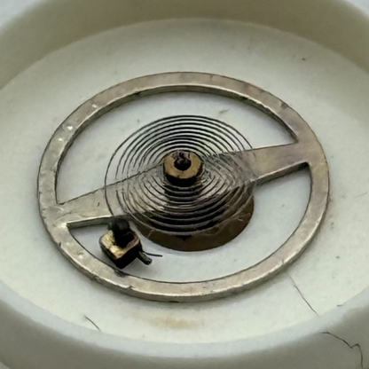 Cattin 51 Balance Wheel Complete And Spring 10½’’’ Renata Watch Movement Parts 