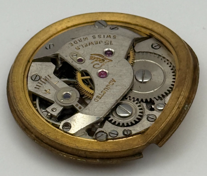 Loda Watch Movement Manual Wind Vintage Swiss 15 Jewels Parts Repair Spares 29mm