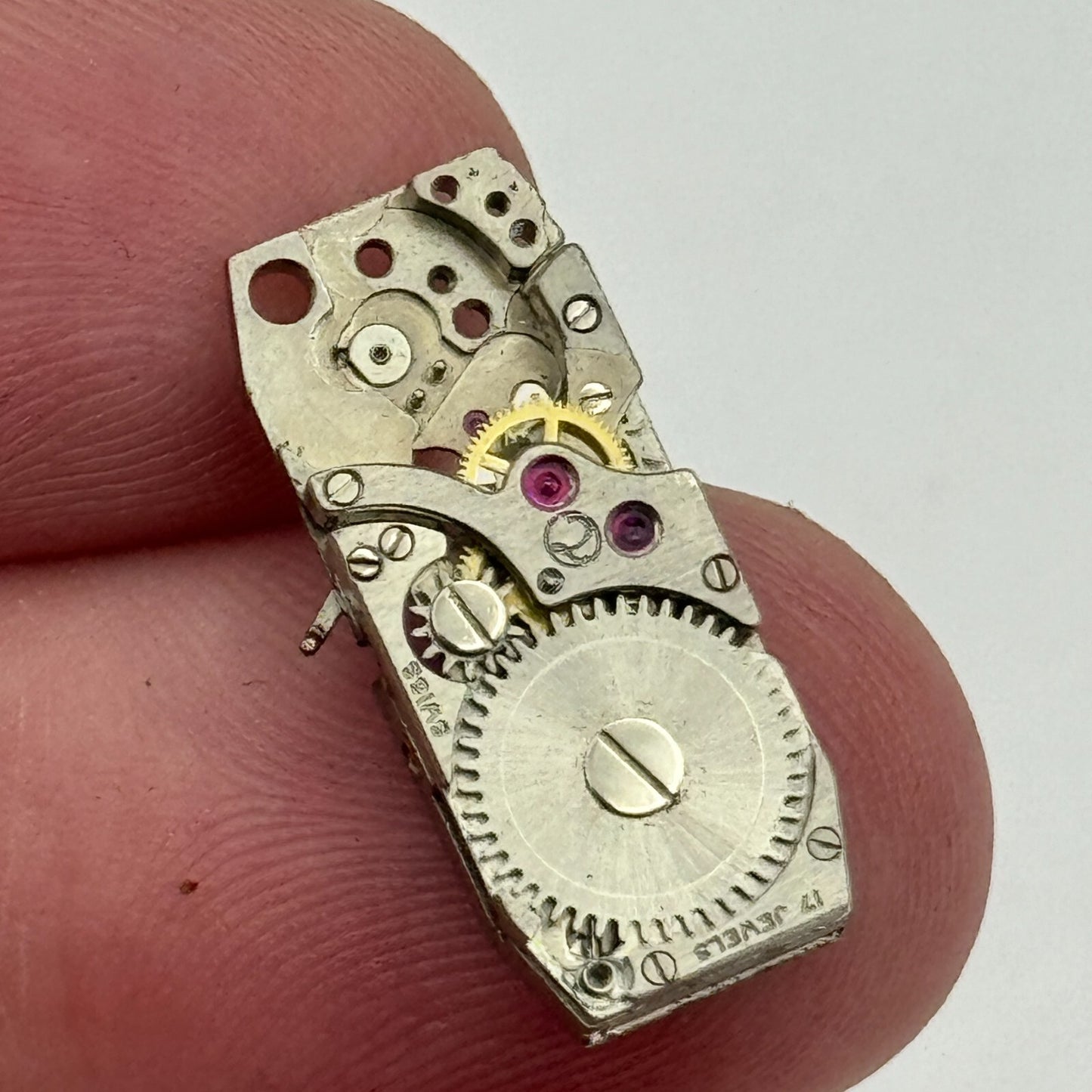 9mm Ladies FHF 59-21 Swiss 17 Jewels Manual Wind Watch Movement PARTS SPARES