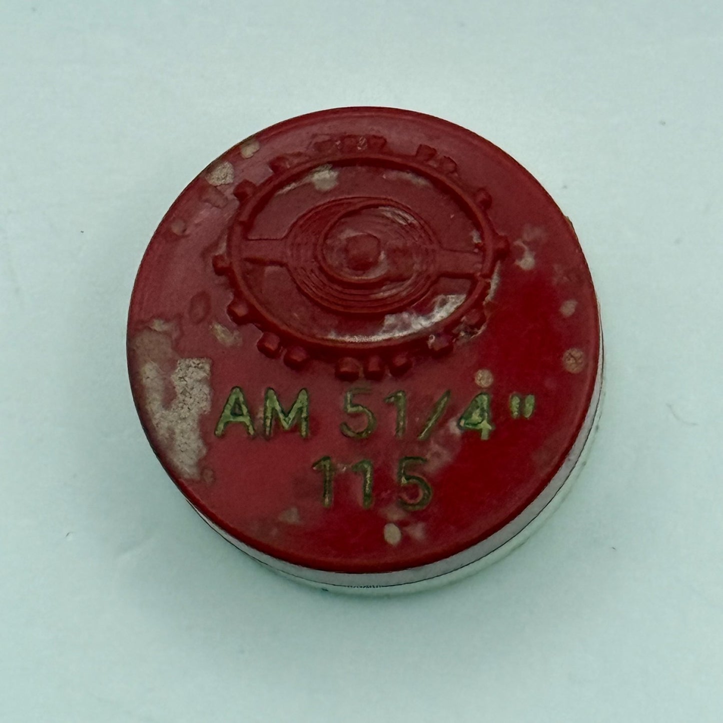 AM 115 Balance Wheel Complete And Spring 5 1/4’’’ Renata Watch Movement Parts