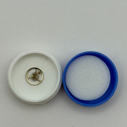 Tissot 2400 2401 Balance Wheel Complete And Spring 6 3/4''' Watch Movement Parts