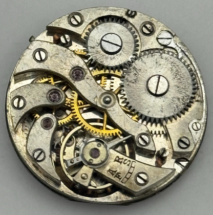 25mm Unidentified Roman Numerals Trench Watch Movement Manual Wind PARTS SPARES