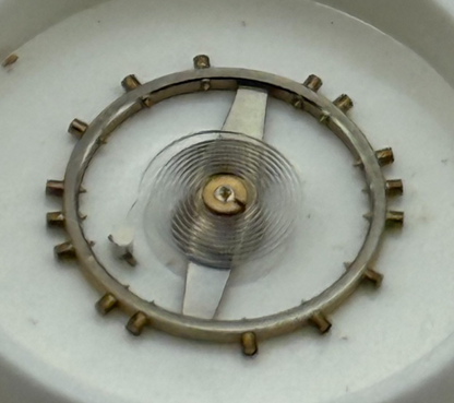 AS 1525 1526 Balance Wheel Complete And Spring 953 M Watch Movement Parts NOS