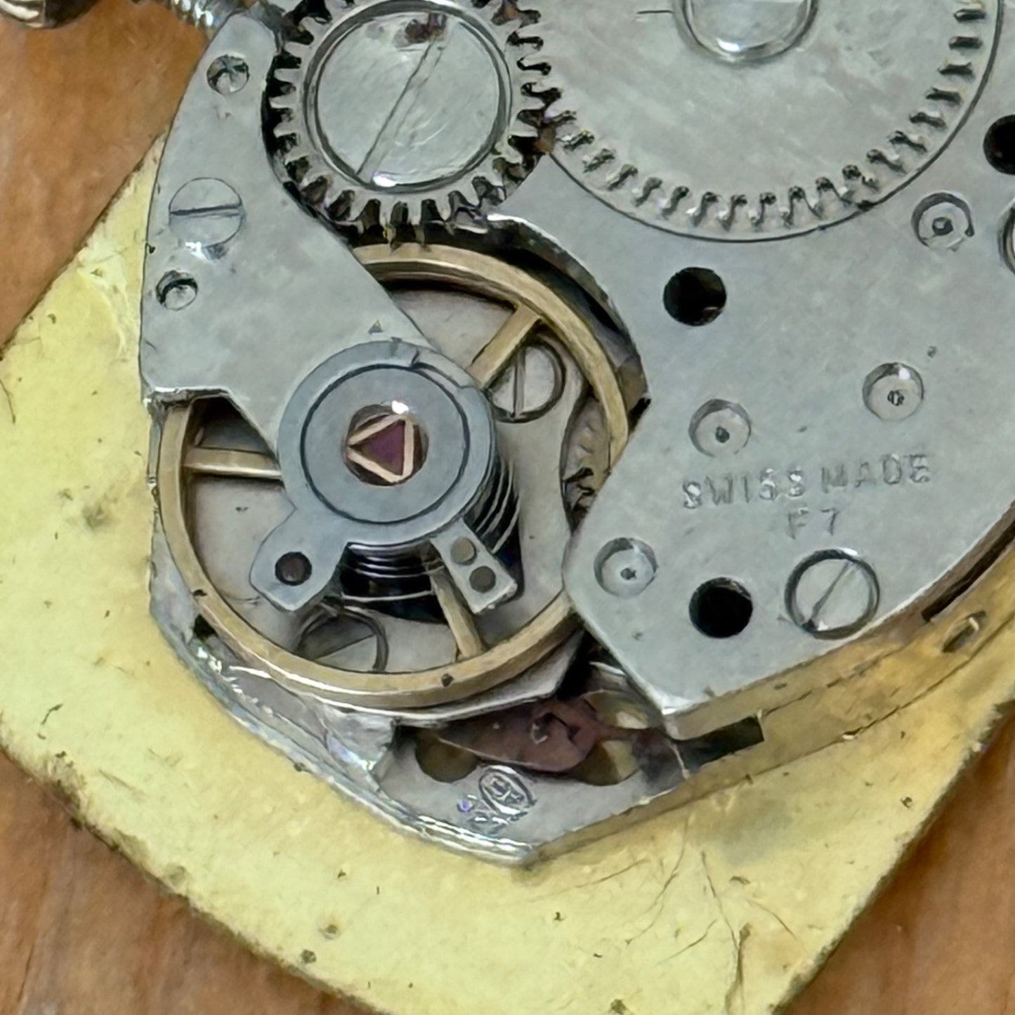 21mm Vintage Ingersoll BFG 927 Art Deco Style Swiss Manual Wind Watch FOR PARTS