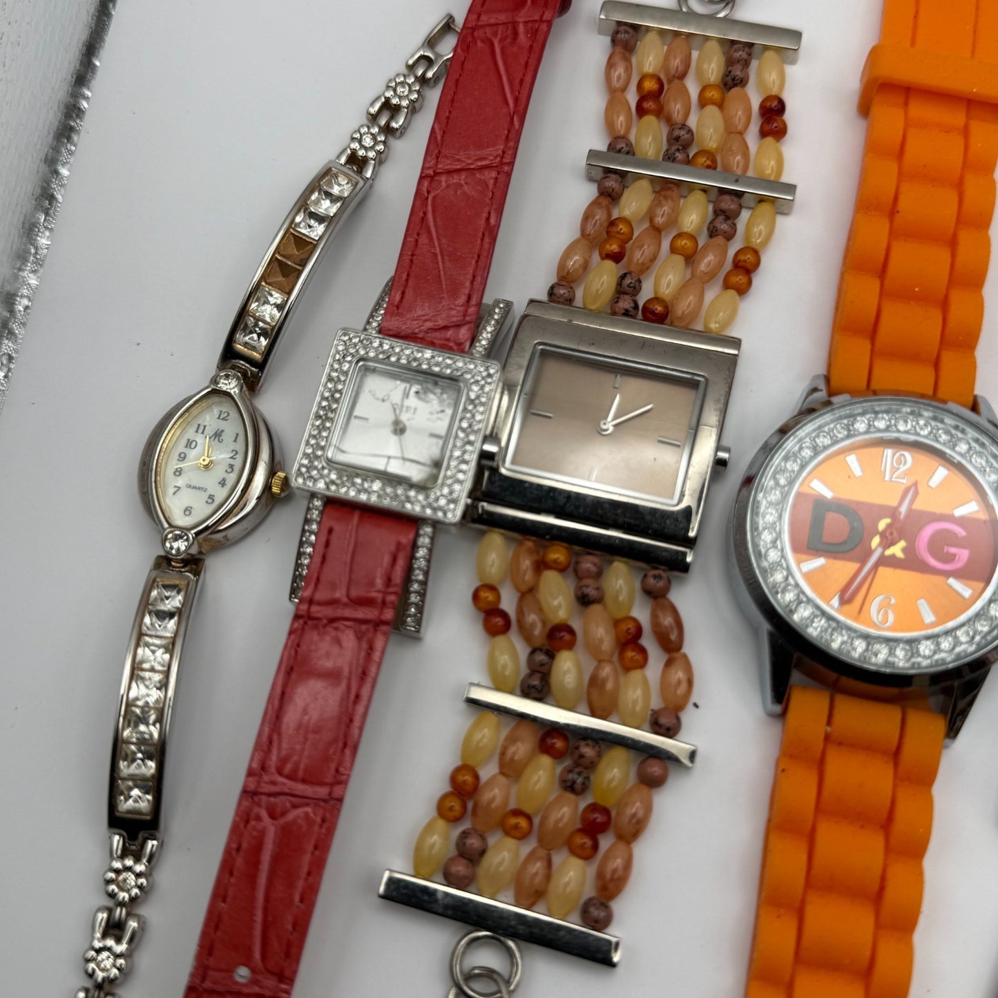 Bundle Of 15 Quartz Watches Job Lot Modern / Vintage Untested Parts / Repair