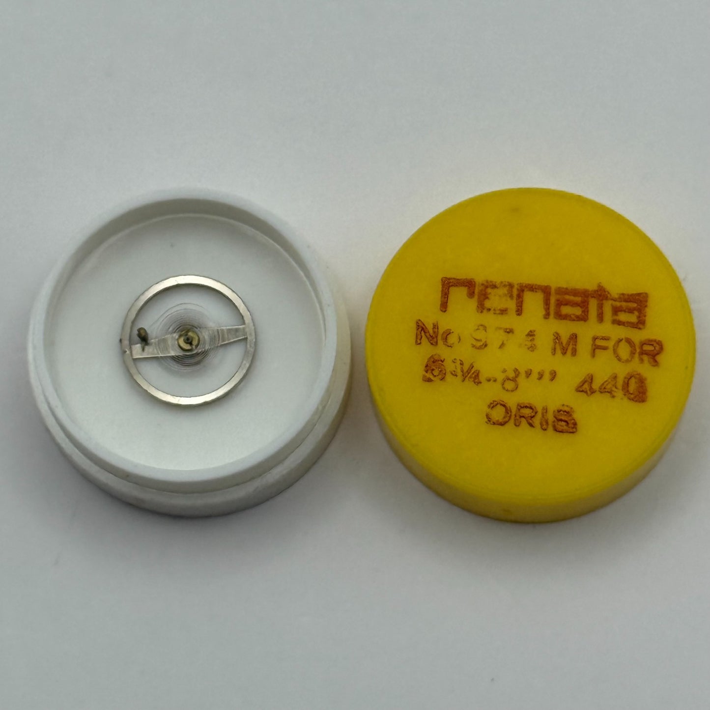 Oris 440 Balance Wheel Complete And Spring 6¾–8’’’ 974 M Watch Movement Parts 