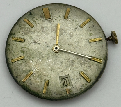 25.9mm Men's AS 1703 A Schild Date Dial Manual Wind Swiss Watch Movement PARTS