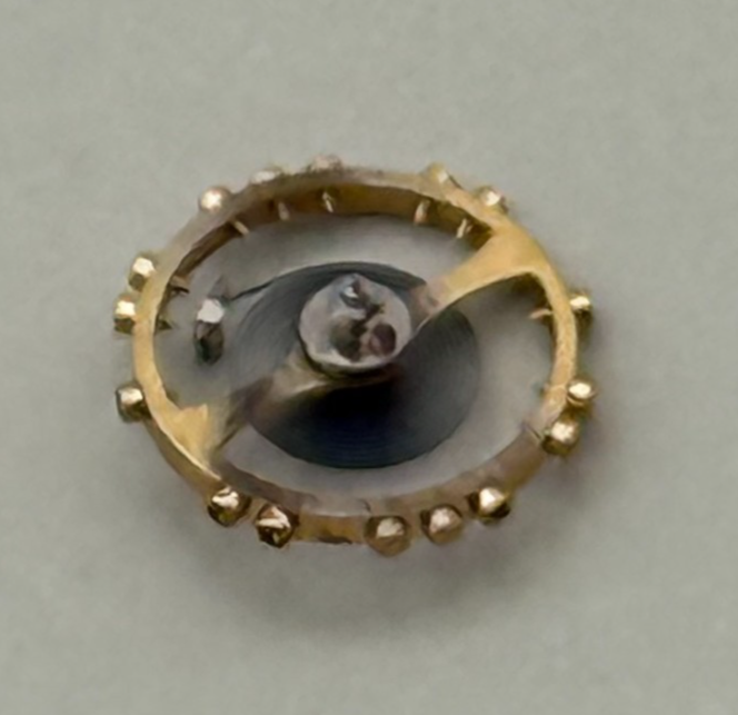 AS 976 1012 Balance Wheel Complete And Spring  532 M Watch Movement Parts NOS