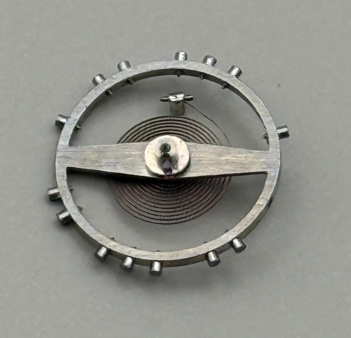 AS 1194 Balance Wheel Complete And Spring Inca 42 M Watch Movement Parts NOS