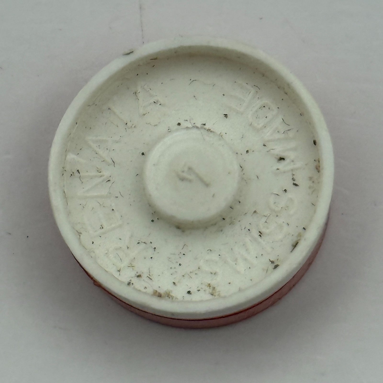 FHF 57-21 Balance Wheel Complete And Spring 6 3/4''' 1361 Watch Movement Parts 