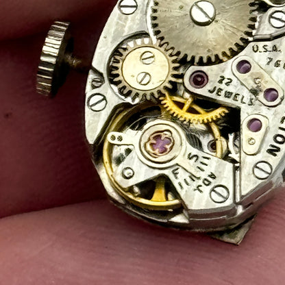 13.1mm Running Lady Hamilton 761 Runs Shortly Manual Wind Swiss Watch Movement