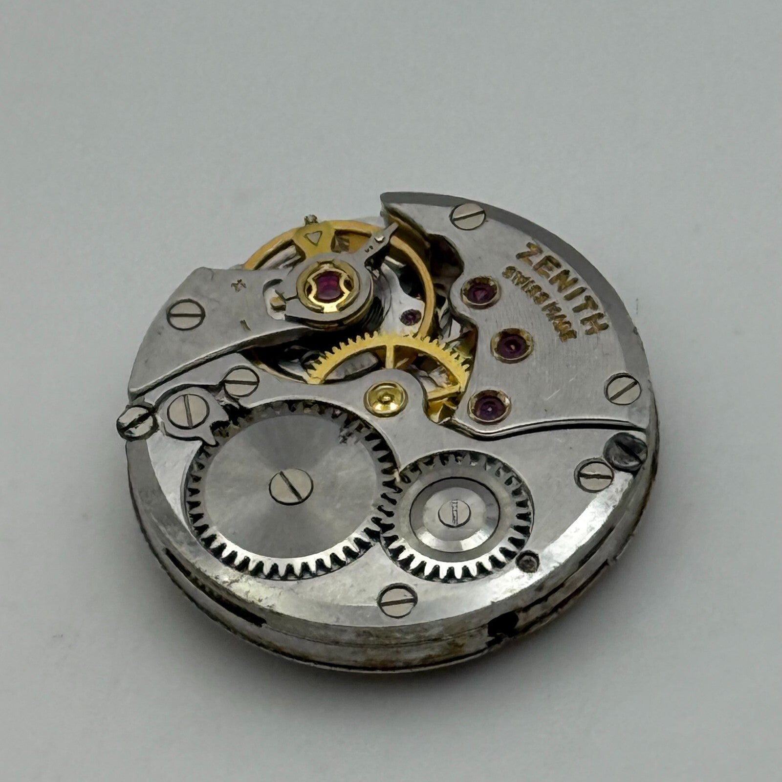 19.6mm Vintage Zenith 88 Swiss Made Manual Wind Watch Movement PARTS REPAIR