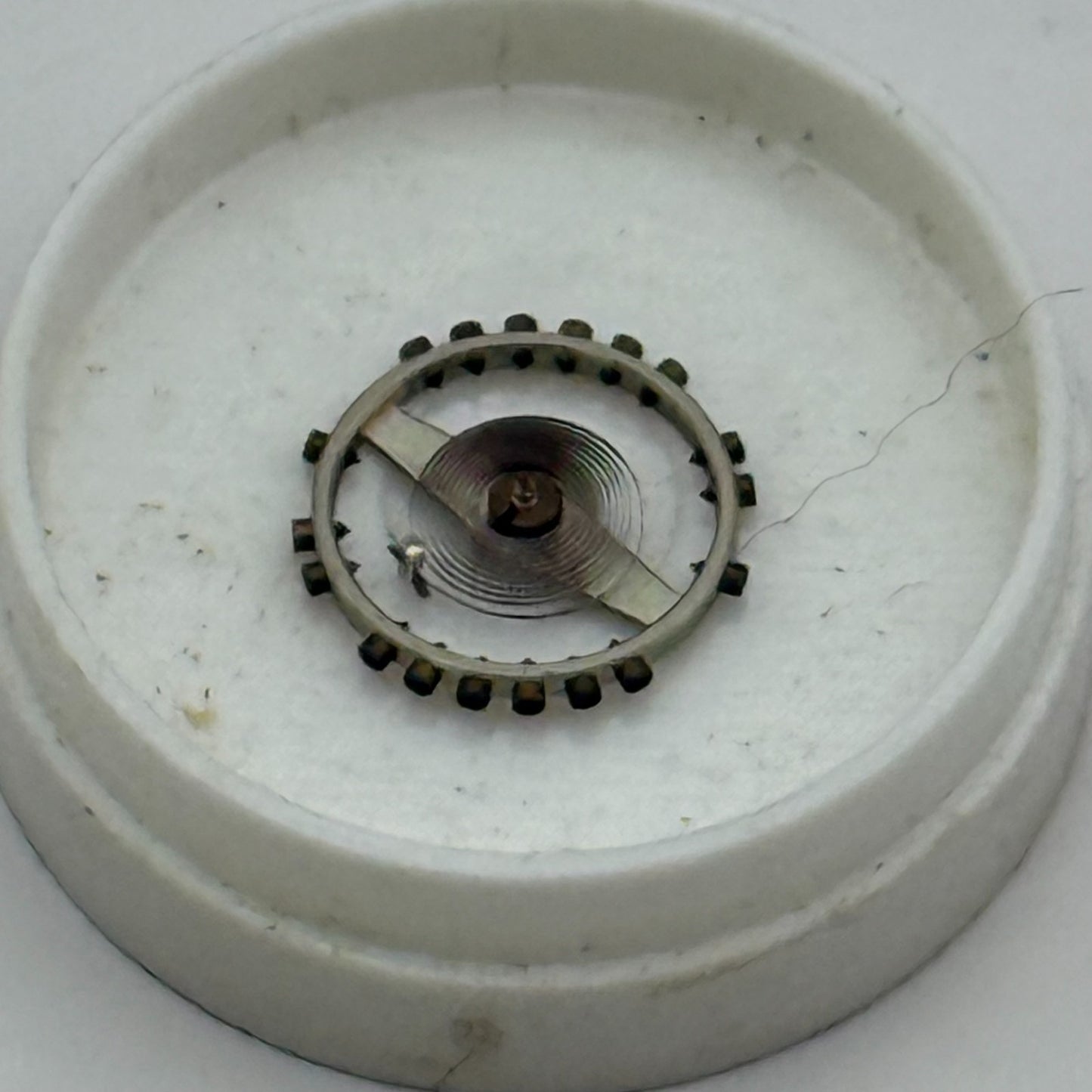 AS 1051 Balance Wheel Complete And Spring 5¼’’’ 34 M Watch Movement Parts NOS