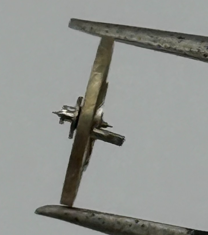 FEF 370 Balance Wheel Complete And Spring Inca Renata 1169 Watch Movement Parts 