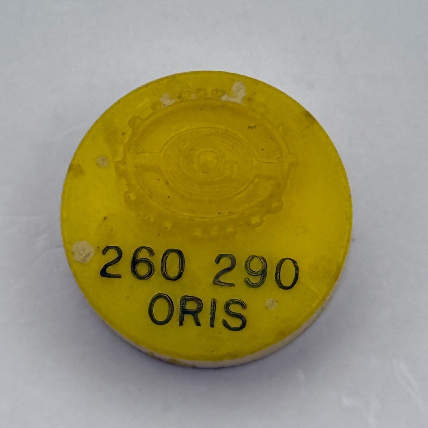 Oris 260 290 Balance Wheel Complete And Spring 260 Watch Movement Parts NOS 