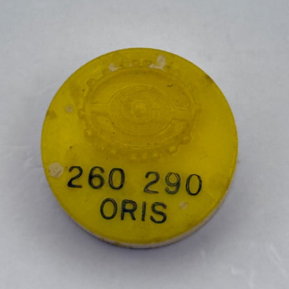 Oris 260 290 Balance Wheel Complete And Spring 260 Watch Movement Parts NOS 
