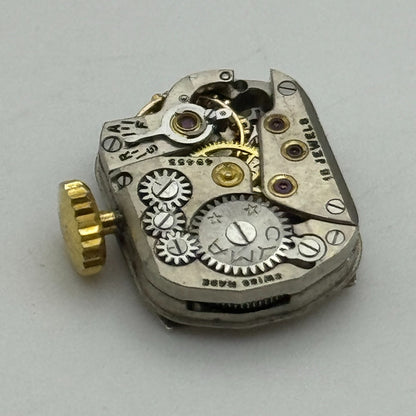 11.7mm Running Ladies Cyma 15 Jewels Manual Wind Watch Movement Dial Hands PARTS