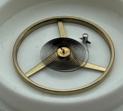 ETA 2390 2401 Balance Wheel Complete And Spring 1419 M Watch Movement Parts 