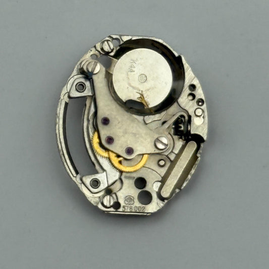 ETA ESA 578.002 Quartz Watch Movement Incomplete Swiss Ladies Vintage Parts