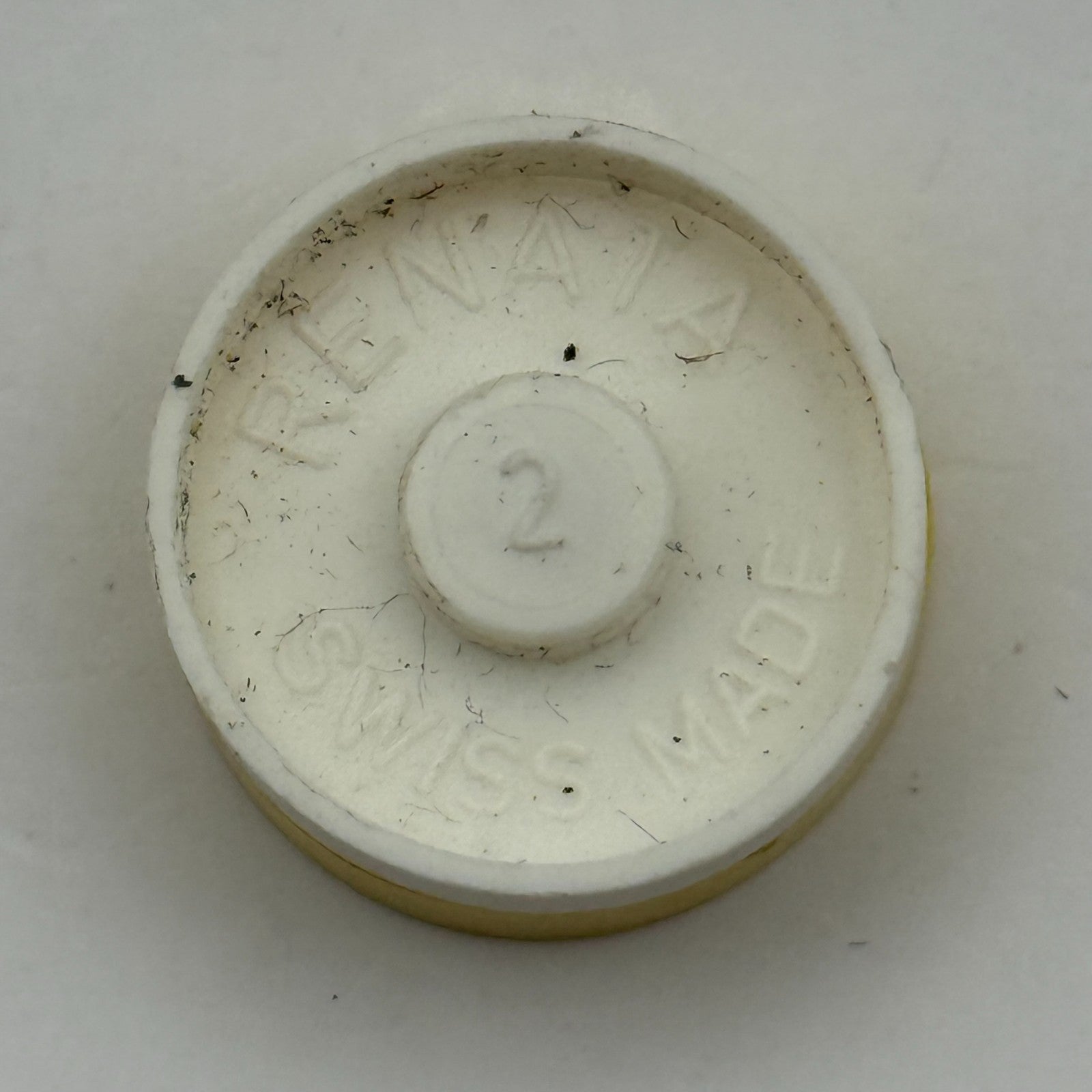 Cattin C66 Balance Wheel Complete And Spring  1551 M Watch Movement Parts NOS