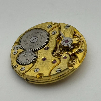 23.6mm Hefik 180 Manual Wind Swiss 15 Jewels Watch Movement Vintage PARTS SPARES