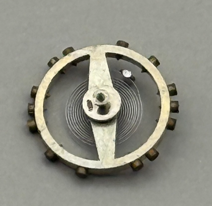 AS 976 1012 Balance Wheel Complete And Spring Inca 532 M Watch Movement Parts