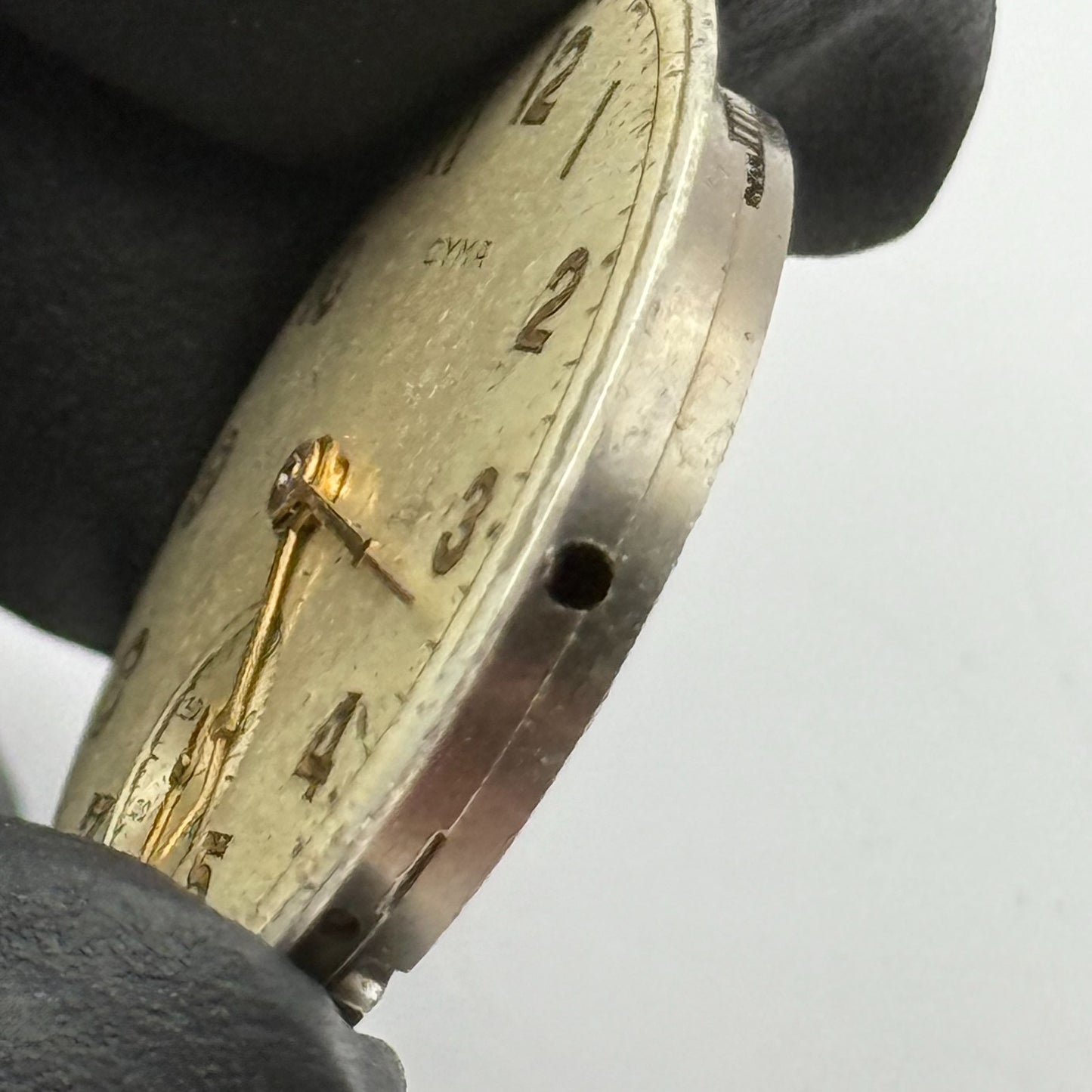 Cyma 162 Watch Movement Manual Wind Vintage Swiss 15 Jewels Parts Repair 23.5mm