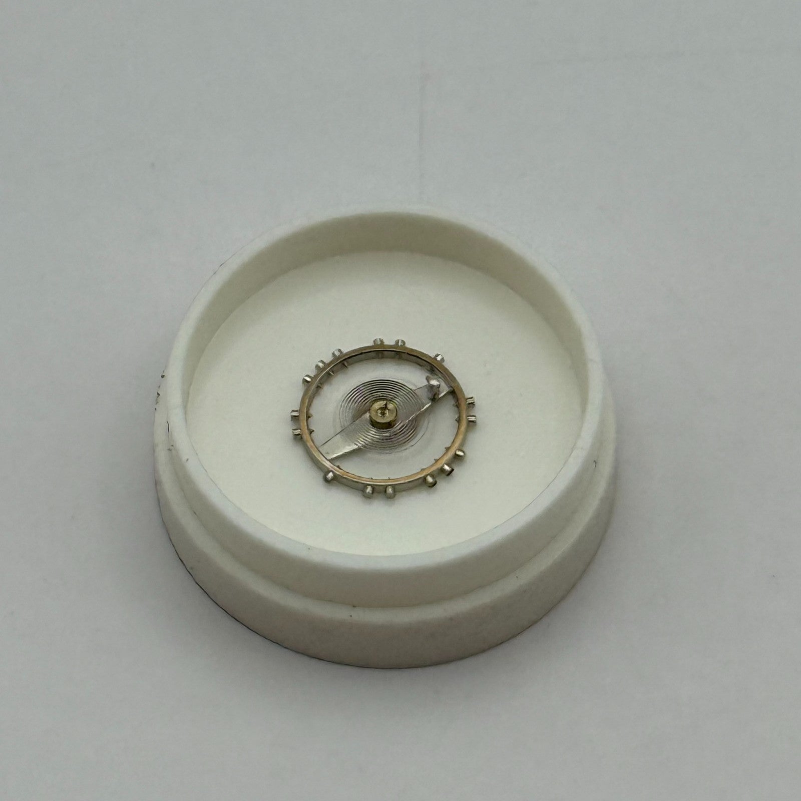 ETA 2412 Balance Wheel Complete And Spring 6¾''' 1257 M Watch Movement Parts NOS