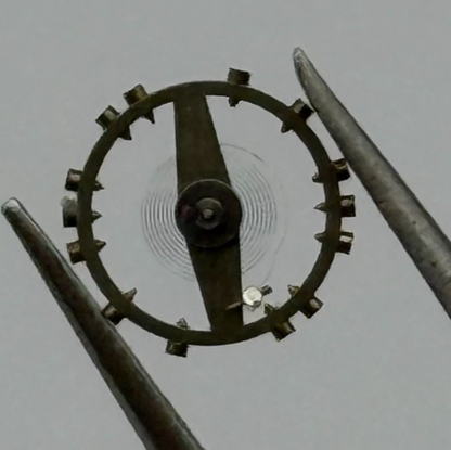 ETA 2487 Balance Wheel Complete And Spring Ord+Inca 1269 M Watch Movement Parts