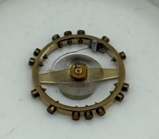 AS 976 1012 Balance Wheel Complete And Spring  532 M Watch Movement Parts NOS
