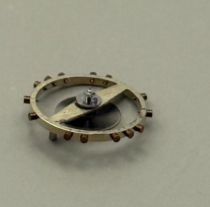 FHF 70 Balance Wheel Complete And Spring  10½’’’ 201 M Watch Movement Parts NOS