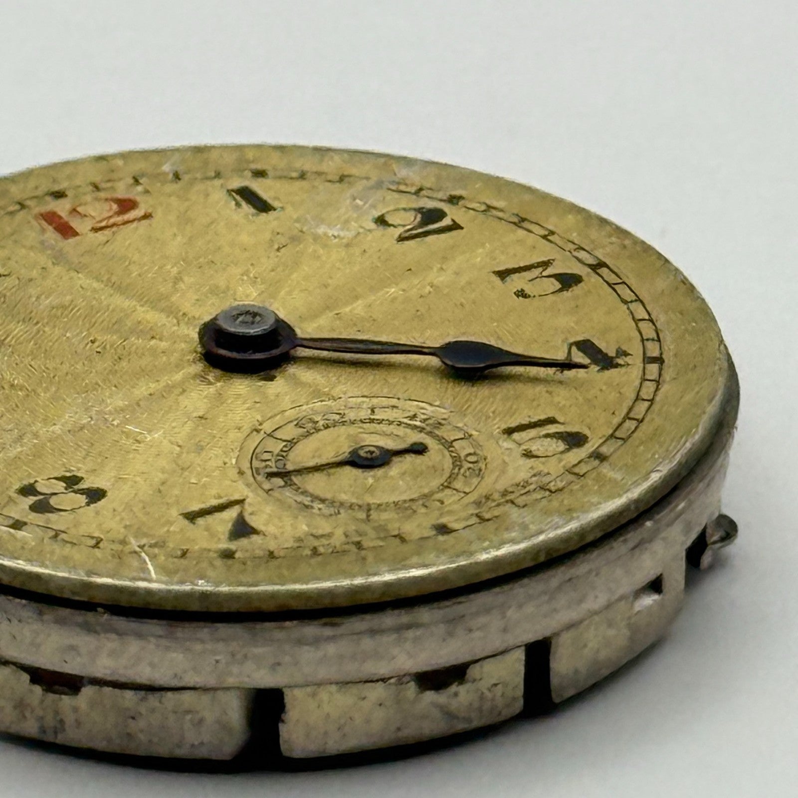 R&S Rotherham & Sons Watch Movement Manual Wind Vintage Parts Repair 23.6mm