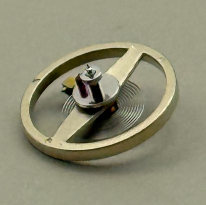 Ebosa 86 87 Balance Wheel Complete And Spring 8¾’’’  1249 Watch Movement Parts