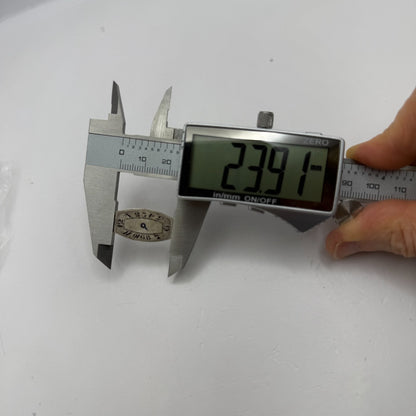 13.5mm Vintage High Grade Oval Brass Colour Manual Wind Watch Movement PARTS