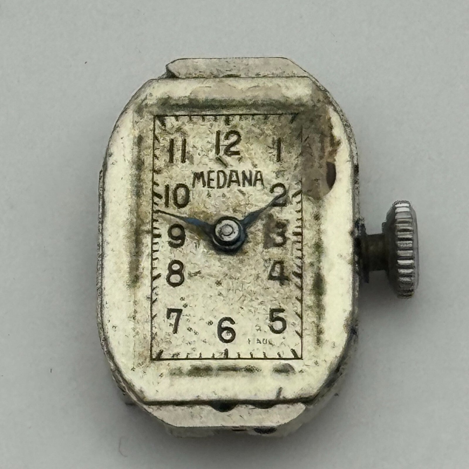 12.8mm Balance Ok Medana 8275 Manual Wind 7 Jewel Swiss Watch Movement PARTS