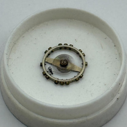 AS 976 1012 Balance Wheel Complete And Spring  29 M Watch Movement Parts NOS