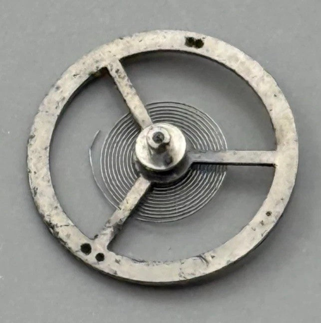EB 8021 Balance Wheel Complete And Spring  10½’’’ 1253 Watch Movement Parts NOS