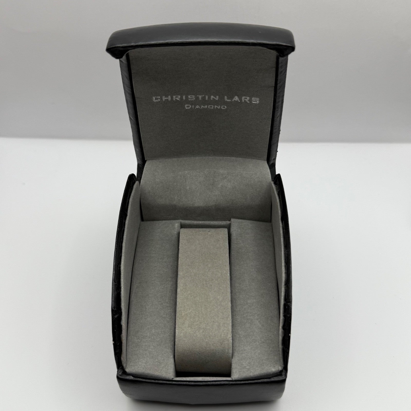 Christian Lars Diamond Watch Boxed 42mm Unisex Date Dial Steel Boxed 7 Inches