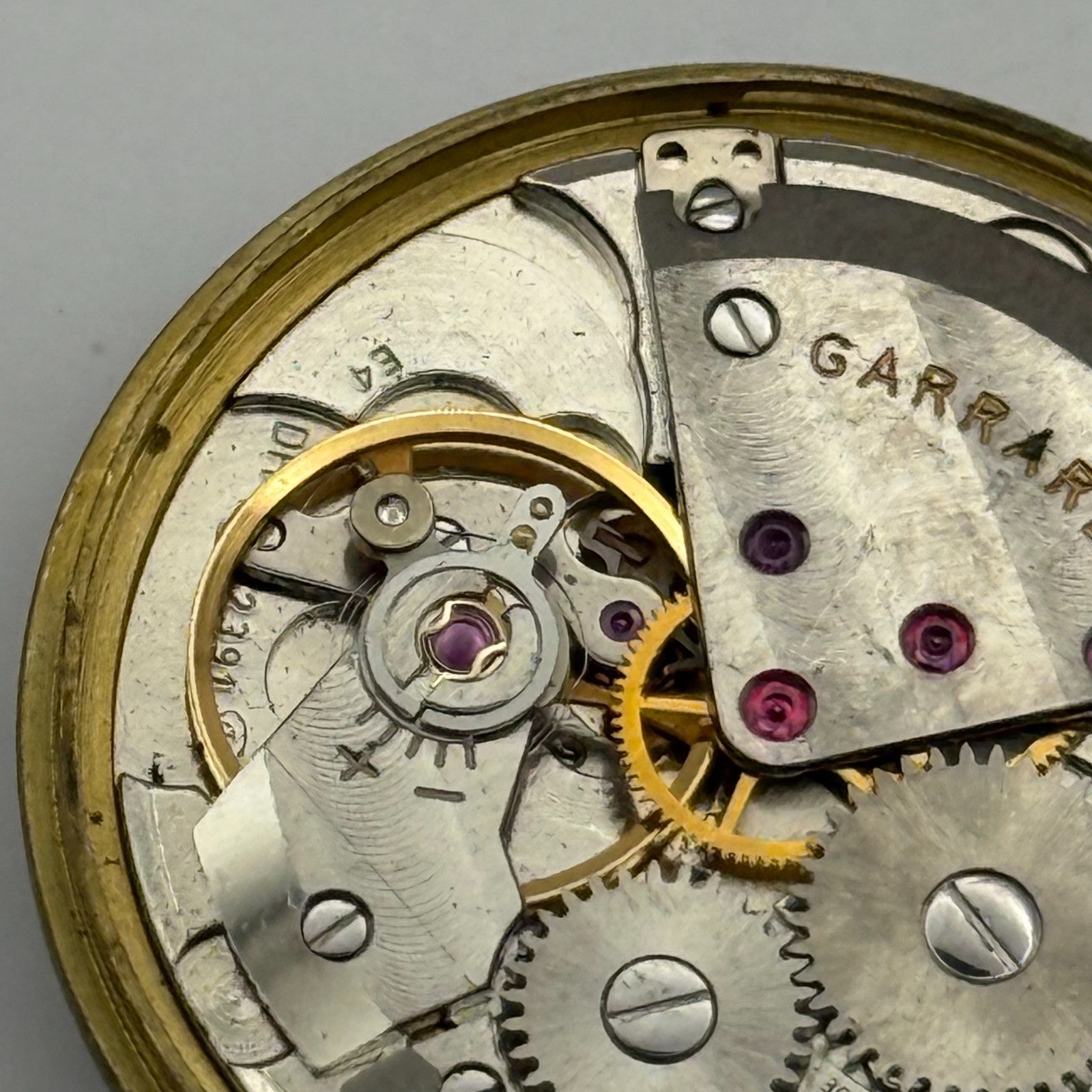 ETA 2391 Watch Movement Garrard Manual Wind Vintage Swiss Parts Repair 29.3mm