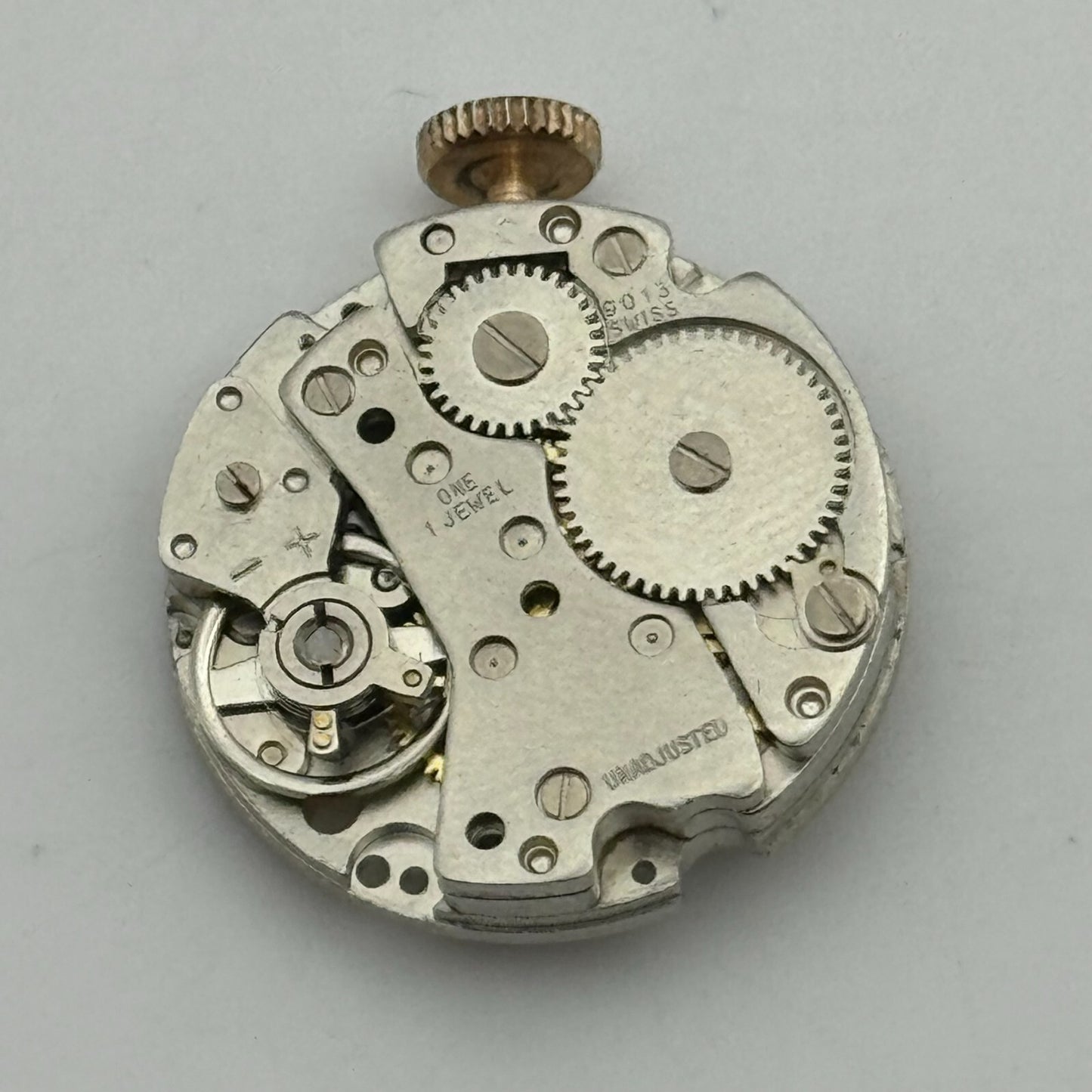 19.7mm Ronda RL 9013 Manual Wind 1 Jewel Watch Movement Swiss Made Vintage PARTS