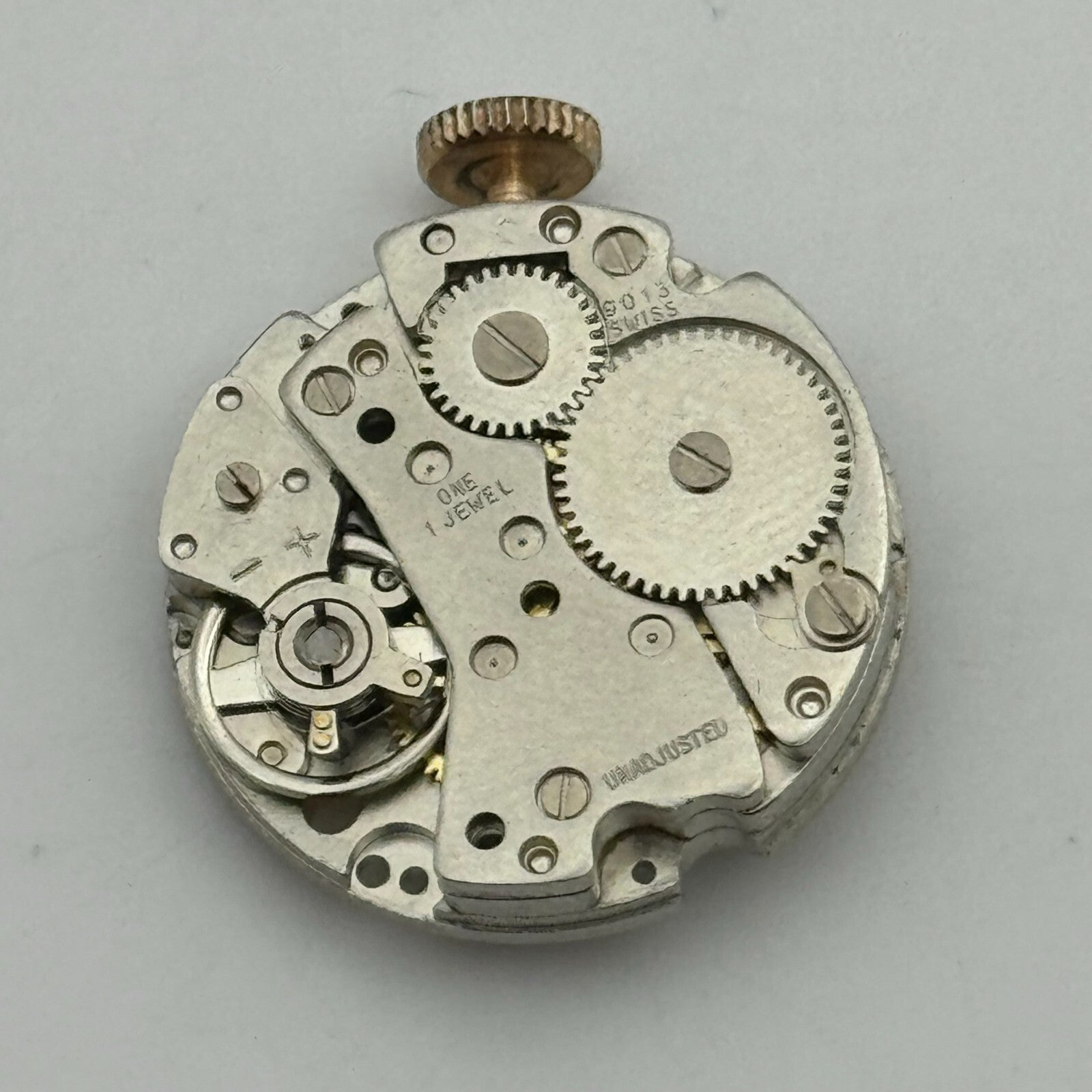 19.7mm Ronda RL 9013 Manual Wind 1 Jewel Watch Movement Swiss Made Vintage PARTS