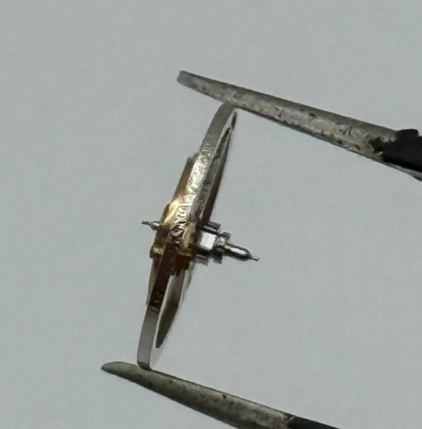 BFG 866 Balance Wheel Complete And Spring DGT. 64 Watch Movement Parts NOS