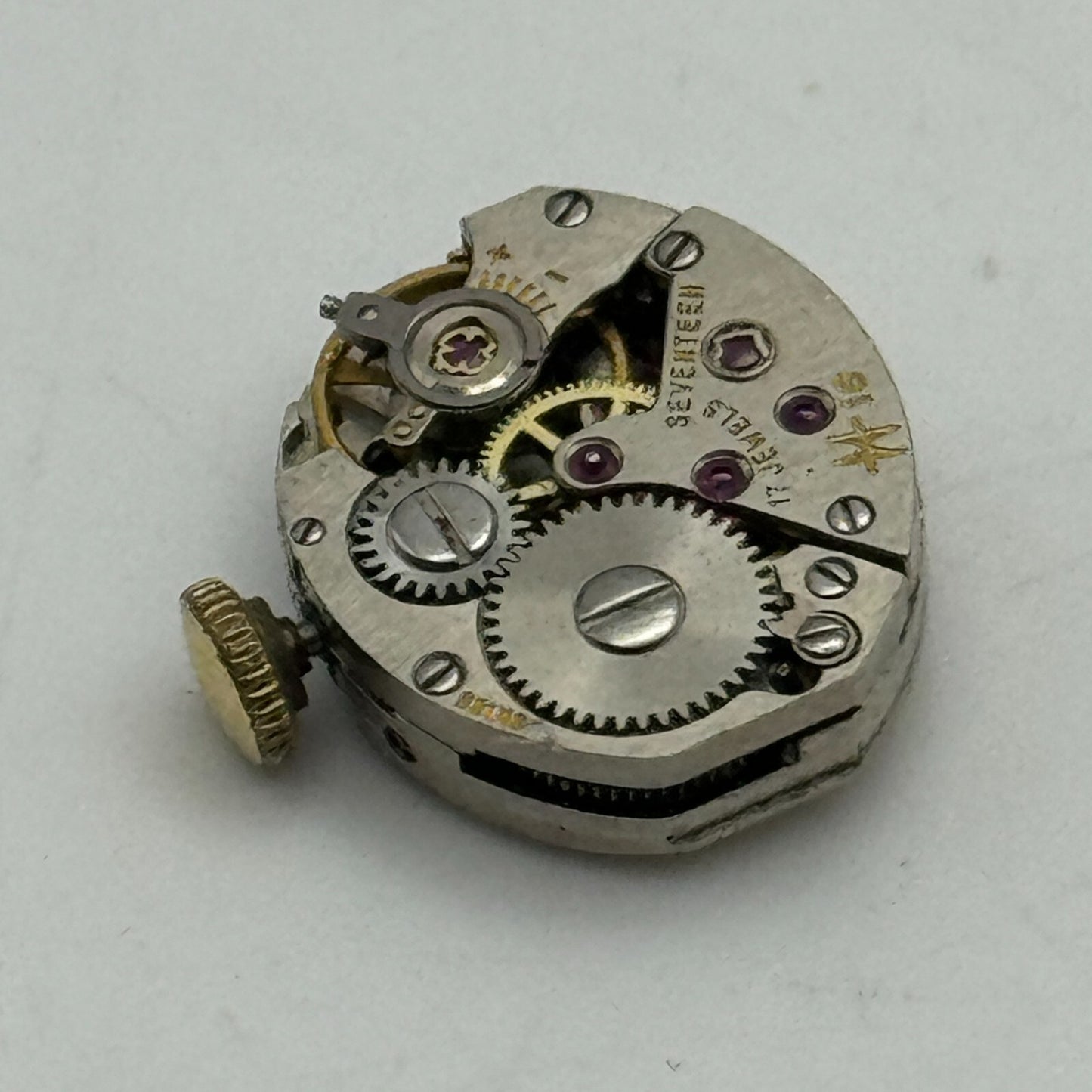 13mm Ladies Hamilton Cal 16 Swiss Manual Wind Vintage Watch Movement PARTS
