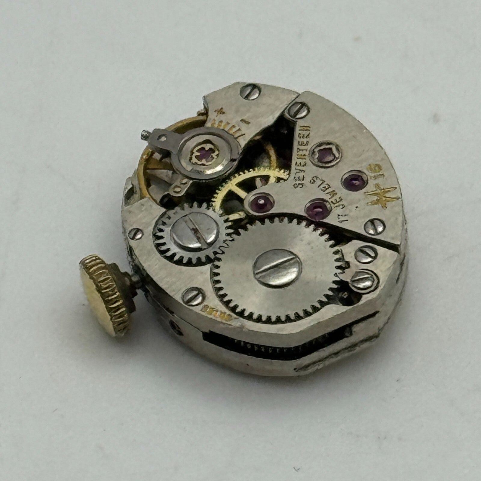 13mm Ladies Hamilton Cal 16 Swiss Manual Wind Vintage Watch Movement PARTS
