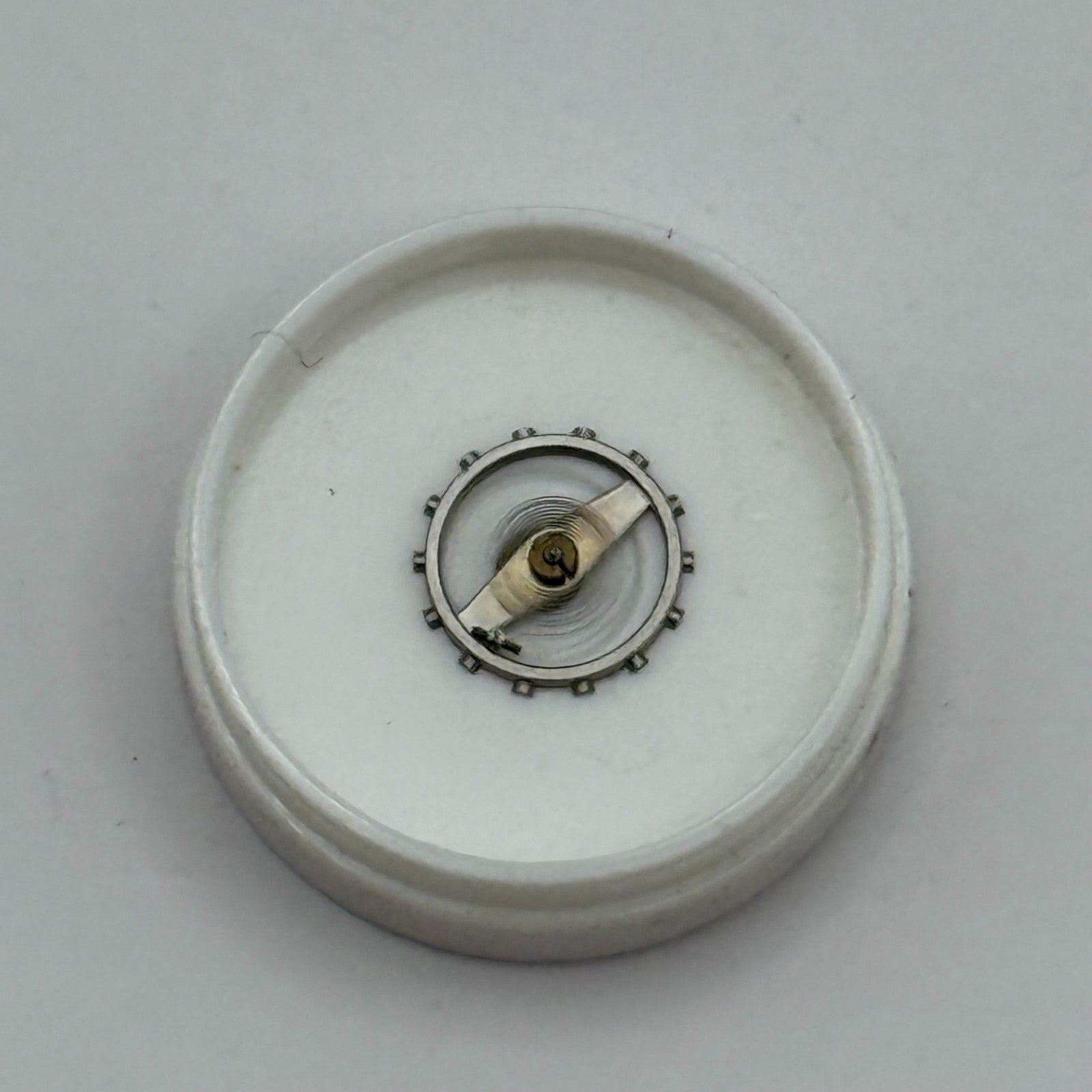 Brac 2061 Balance Wheel Complete And Spring  7¾’’’ 497 Watch Movement Parts NOS