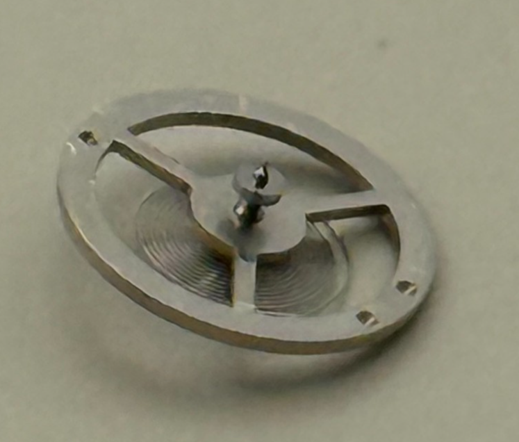 EB 8320 8321 8330 Balance Wheel Complete And Spring 6¾’’’ 1596 M Watch Movement