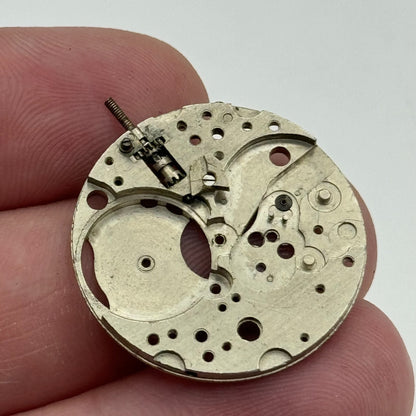 25.9mm Men's Felsa F 465 Partial Manual Wind Watch Movement Vintage Swiss PARTS