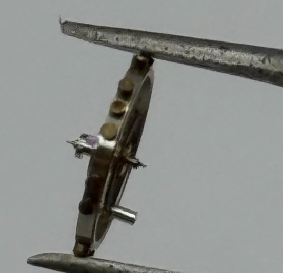 Felsa 302 Balance Wheel Complete And Spring 5 1/4''' 181 M Watch Movement Parts 