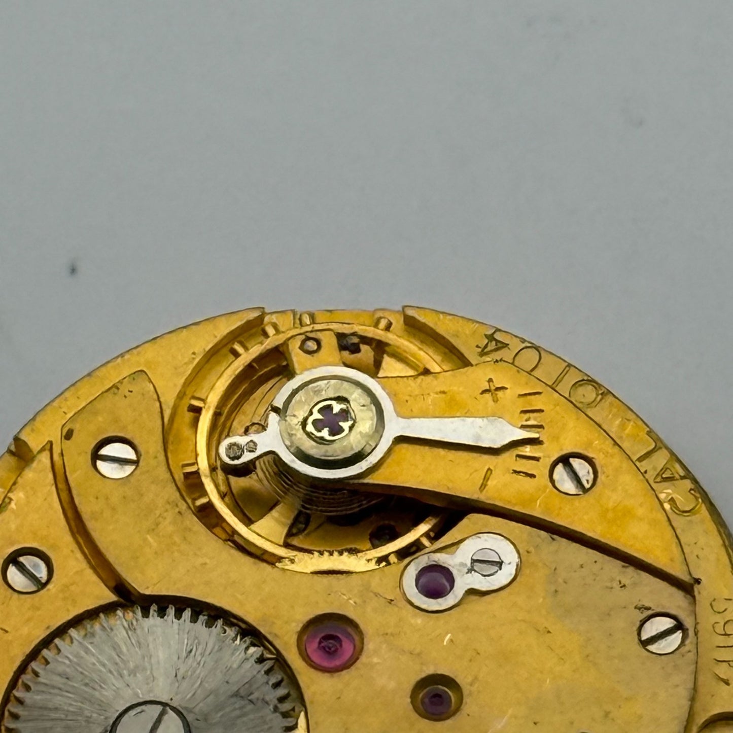 Smiths Imperial 5911 Cal 0104 Watch Movement Manual Wind Vintage Parts 26.9mm